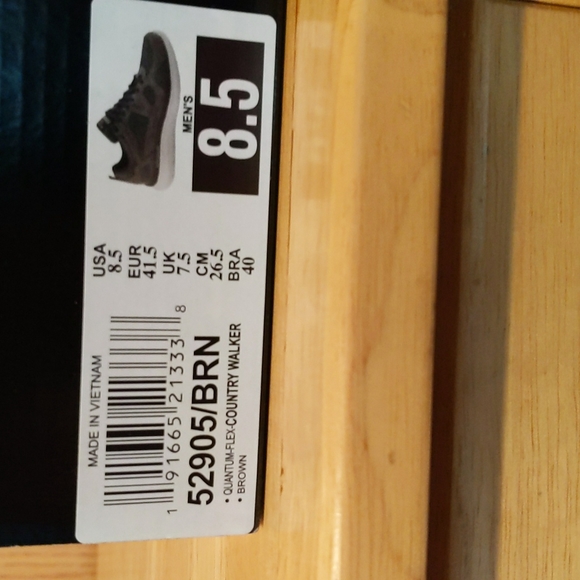 Skechers Quantum Flex Country Walker, new in box, size 8.5 - Picture 6 of 6